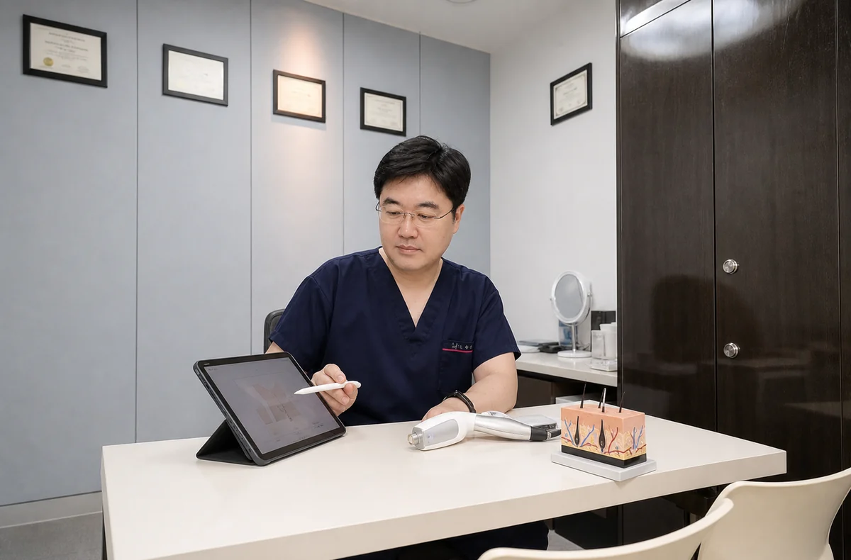 맞춤 시술 방법을 연구하는 조현진 대표원장