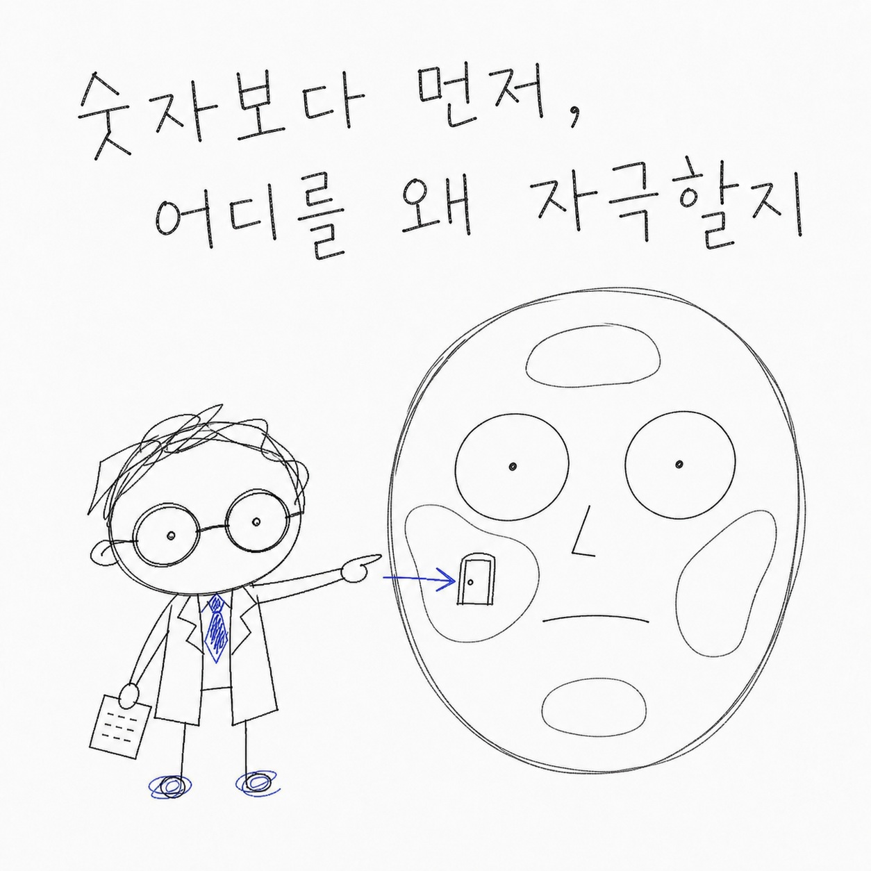 숫자보다 먼저, 어디를 왜 자극할지.