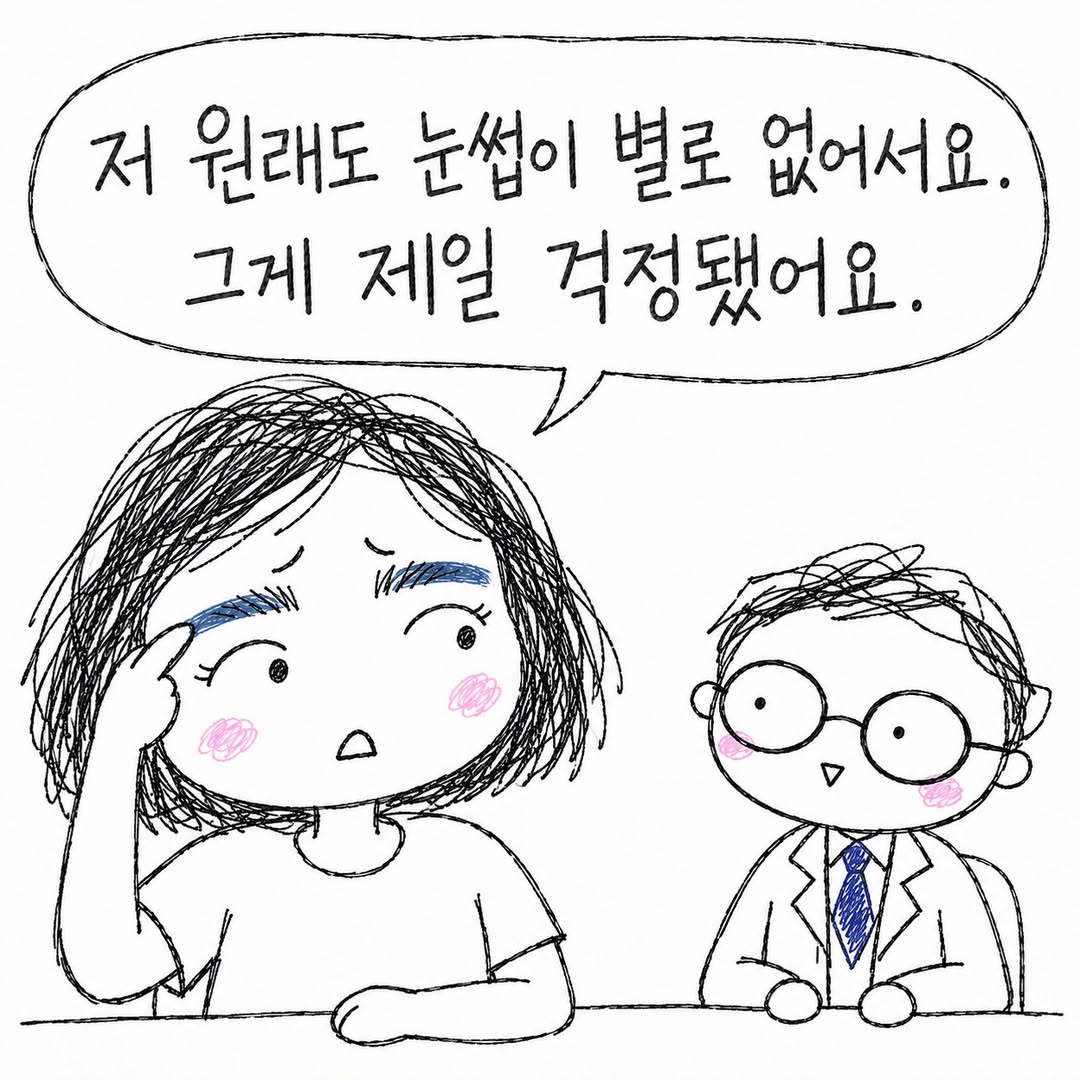 원래 털이 얼마나 있는지 문신이 어디까지 들어가 있는지부터 확인해요.