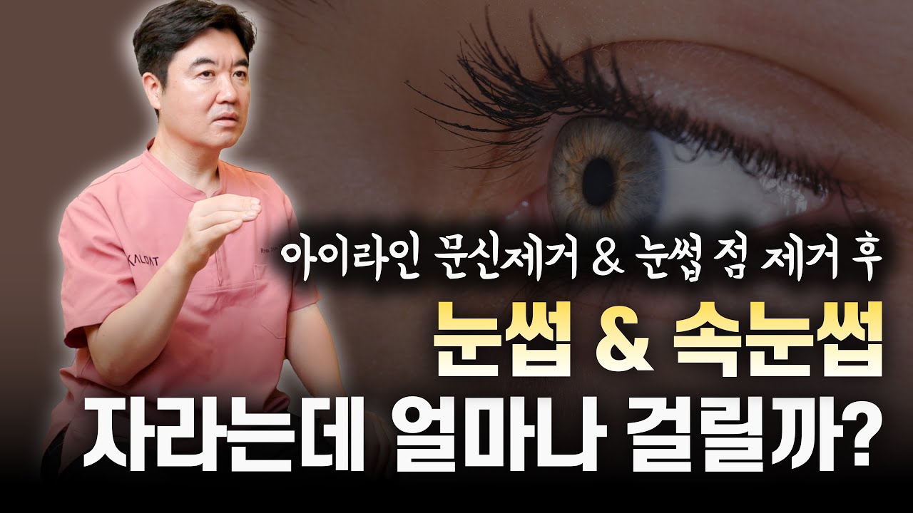 눈썹과 속눈썹이 빠졌다가 다시 자라는 데까지 얼마나 걸릴까?